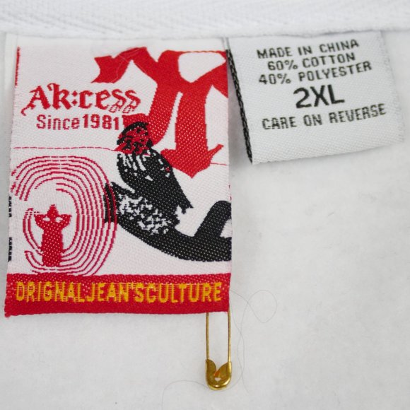 Ak:cess Men's Hooded Full  jacket Sweatshirt 2XL - Picture 5 of 5